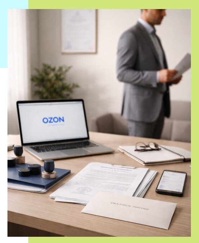 Отказное письмо для Ozon в Богородицке от 3740 р. | Сертэкс