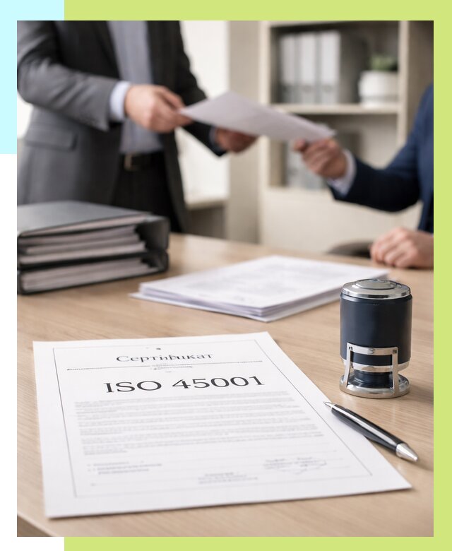 Сертификат ISO 45001 в Богородицке под ключ от 48087 р. | Сертэкс